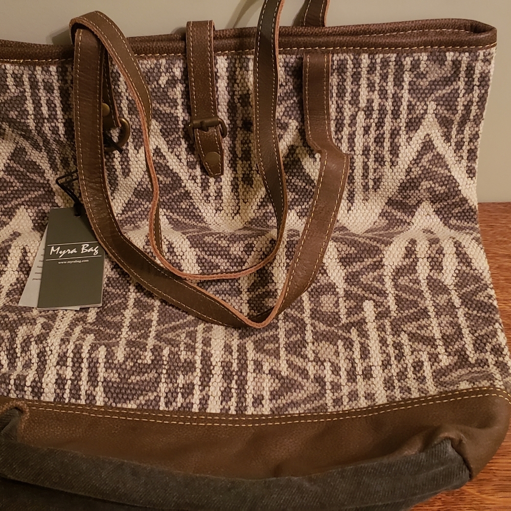 Myra Canvas Tote Bag